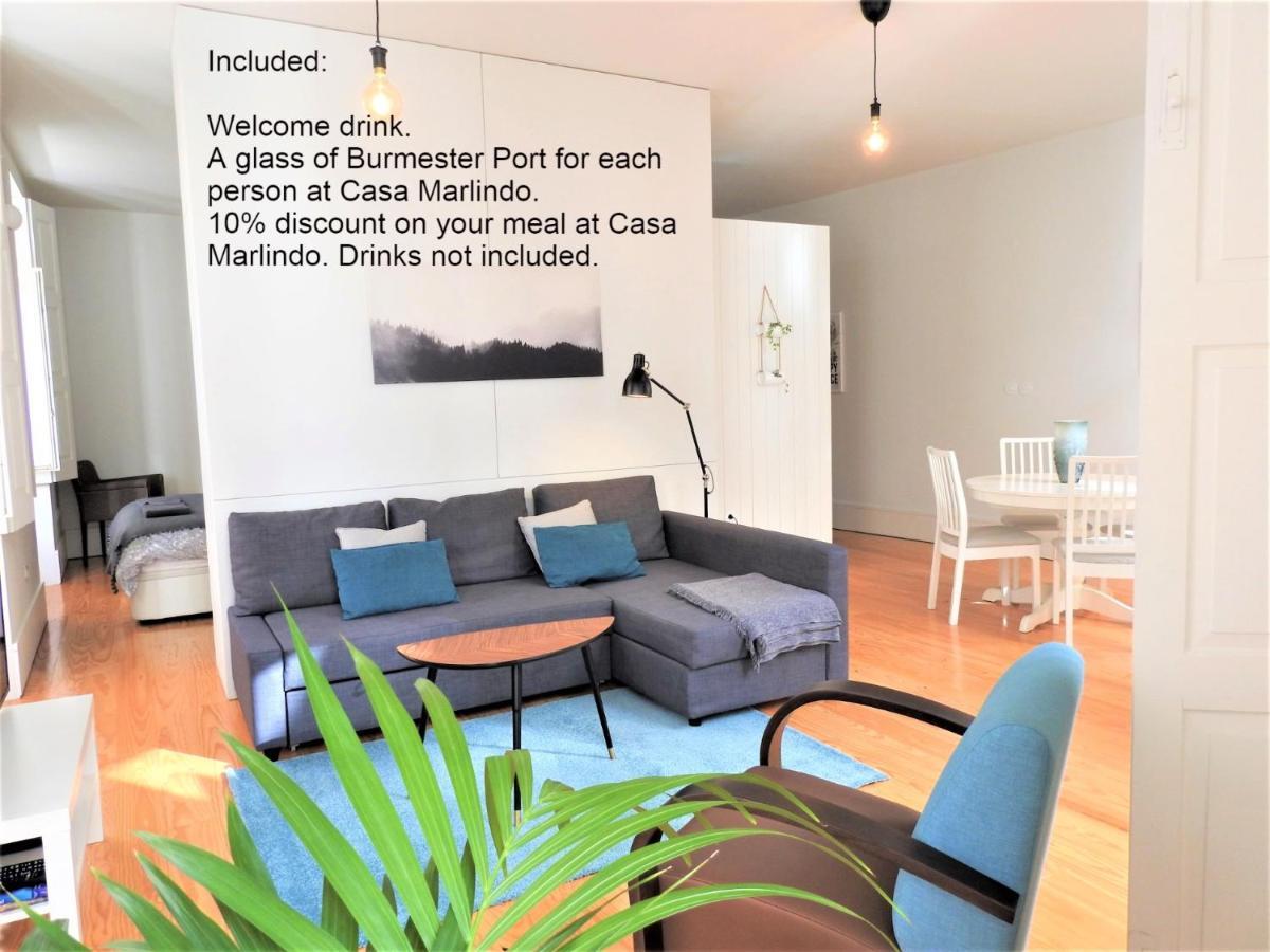 Oporto Delight 1 Luxury Apartment In Historic Center With Balcony Max 4 P Exteriér fotografie